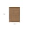 Homeroots 10' X 14' Copper Beige And Taupe Floral Washable Indoor Outdoor Area Rug 582271 - alternate 3