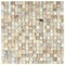 Apollo Tile Mingles 11.6 in. x 11.6 in. Glossy Beige Glass Mosaic Wall and Floor Tile 18.69 sq. ft./case, 20PK MIX1588BG337A - alternate 1