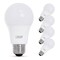 Feit Electric A19 E26 Medium LED Bulb Daylight 60 Watt Equivalence, 4PK OM60DM/950CA/4 - alternate 2
