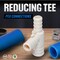 Everflow 3/4'' x 1/2'' x 1/2'' PEX Barb Reducing Tee Pipe Fitting; Plastic Poly Alloy PPRT3411 - alternate 3