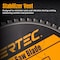 Powertec 14in Cold Saw Blade, 1in Arbor Metal Saw Blades, 66T TCG Cemented Carbide Teeth - 1600 Max RPM 14014 - alternate 3