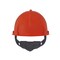 Msa Safety Incorporated Cap, Topgard, Fas-Trac, Orange 475382 - alternate 3