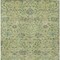 Homeroots 10' X 14' Mint Green Brown And Gray Floral Washable Indoor Outdoor Area Rug 603478 - alternate 4