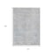 Homeroots 10' X 14' Beige And Blue Medallion Washable Indoor Outdoor Area Rug 615733 - alternate 3