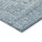 Homeroots 3' X 5' Sky Blue And Ivory Oriental Washable Indoor Outdoor Area Rug 603821 - alternate 4