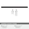 Amerock Cyprus 8-13/16 inch 224mm Center-to-Center Oil-Rubbed Bronze Cabinet Pull BP26209ORB - alternate 2
