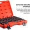 Neiko 0.75 in Dr. Impact Socket Set, SAE and Metric 02347A - alternate 4