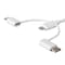 Monoprice Apple MFi Certified USB to Micro USB + USB Type-C + Lightning 3 in 1 C 33041 - alternate 3