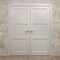 Sartodoors Interior Solid French Double Doors 36 x 80 inches, Ego 5010 Painted White Oak, Wood Interior Solid EGO5010DD-PWO-36 - alternate 3