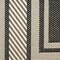 Homeroots 6' X 9' Black Geometric Indoor Outdoor Area Rug 572869 - alternate 4