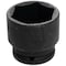 Performance Tool 1-1/2 in. Impact Socket, 6pt SAE Socket, Chrome Vanadium M817 - alternate 1