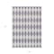Homeroots 9' X 12' Purple And Lilac Geometric Washable Indoor Outdoor Area Rug 577101 - alternate 4