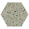 Andova Tiles Kallisto 8-in. x 9-in. Hexagon Terrazzo Matte Porcelain Wall & Floor Tile (9.9 Square Feet Per Box) ANDKALL1238 - alternate 1