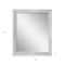Homeroots 34" Silver Framed Accent Mirror 632838 - alternate 3