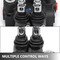 Vevor 2 Spool Hydraulic Joystick Control Valve 11gpm, Double Acting Cylinder Spool Bsp P40 - alternate 4