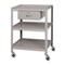Pucel Three Shelf Utility Table with 1 Drawer, 24 in W x 36 in D x 31 in H, Gray TU-2436-3-1D - alternate 1
