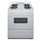 Premier Gas Range, Battery Ignition, 4 Sealed Burners, 30 inW x 37.5 inH x 26 inD, 3.91 cu. ft. Oven, White 805748 - alternate 2