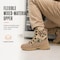 Handpoint Mens 8 in Military Tactical Boots-Slip Resistant Combat Work Boots with YKK Side Zipper, 8.5 AMY1001EE-8.5 - alternate 4