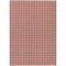 Homeroots 8' X 10' Red And Ivory Geometric Washable Indoor Outdoor Area Rug 614776 - alternate 7