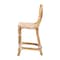 Bali & Pari Mattie Natural Rattan Bistro Counter Stool, Beige 269-14770-ZORO - alternate 4