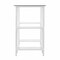 Homeroots Mod White Metal and Glass Writing Desk 402039 - alternate 4