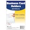 C-Line Products Self-Adhesive Business Card Holder, Side Load, 2in x 3-1/2in, 50PK 70238 - alternate 3