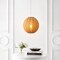 Jonathan Y Sia 16" 1-Light Scandinavian Japandi Adjustable Lantern Metal w/Ribbed Cocoon Globe Shade LED Pendan JYL4206D - alternate 5