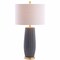 Jonathan Y Roman 28.5" Ceramic LED Table Lamp, Gray JYL5045B - alternate 3