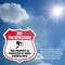 Signmission No Trespassing Shield Sign This Property, 4 inch X 4 inch, Vinyl Decal, 2PK SHI-D-2PACK-4-424 - alternate 2
