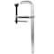 Wrightmaster Heavy-Duty F-Clamp with Swivel Pad, 5-1/2in Deep Throat, 16in Bar for Welding, Quick Twist Pads ZR-P190094 - alternate 3
