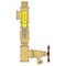 Nibco 1/2 FIP x MIP x FIP x HOSE ETPSV H-41672 - alternate 3