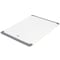 Oster Bergen 17x12 Inch Rectangular Plastic Cutting Board in White with Non-Slip Feet 141089.01 - alternate 4