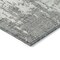 Homeroots 3' X 5' Gray And Ivory Abstract Washable Indoor Outdoor Area Rug 597968 - alternate 4