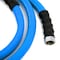 Ag-Lite 1 in ID x 6 ft L Lead-In Water Hose, Rubber Tube, Blue, Rubber Fitting ALONE06 - alternate 2