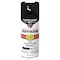 Rust-Oleum Rust Preventative Spray Paint, Black, Flat, Solvent, 12 Oz 376855 - alternate 1