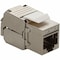 Add-On CAT6 FTP SHIELDED TOOLLESS KEYSTONE JACK 180 DEGREE ADD-C6FJK1TL-MT - alternate 3