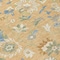 Homeroots 3' X 5' Wheat Blue And Ivory Floral Washable Indoor Outdoor Area Rug 597854 - alternate 6