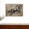 Homeroots 19" X 24" Black And Brown Horse Solid Wood Hanging Dimensional Sculpture 554676 - alternate 4