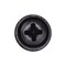 Auveco #8-18 x 1 1/4in Phillips Oval #6 Head Ab with Sems Tapping Screw -Black, 100PK 10654 - alternate 2