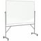 Ghent Dry Erase Board, Porcelain, 78 1/4 in, 77 in, Aluminum Frame, White, Matte ARM1M146 - alternate 1