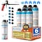 Adhesive Guru AG930S Insulation Foam Set, 6 Pack Spray Foam 32.8 oz. & 1 Foam Dispensing Gun & 1 Foam Cleaner adgr_AG930S_InsFoamSet_6pk - alternate 1