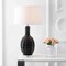 Jonathan Y Dylan 29.5 in. Ceramic LED Table Lamp, Black JYL8020B - alternate 2