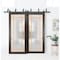 Sartodoors Sliding Closet Frosted Glass Barn Bypass Doors with Hardware Planum 2113 84x84 (2* 42x84) Solid Cor PLANUM2113BBB-CA-84 x 84 (2* 42x84) - alternate 3