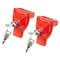Mytee Products Heavy Duty Aluminum Air Brake Glad Hand Lock For Tractor Trailer, 2PK MP-ABGHL-Mx2 - alternate 3