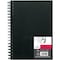 Canson Artist Series Sketch Art Book, Black Cover, Wire Binding, 80 Sheet, 5X7 inch, 3PK C100510433 - alternate 5