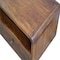 Homeroots 35in Chestnut Solid Wood Enclosed and Open Storage TV Stand 719177 - alternate 4