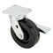 Zoro Select Plate Caster, 1200 lb. Ld Rating, Roller P25S-PH060R-14-CB-DL - alternate 1