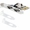 Startech.Com 2-Port PCI Express Serial Card, Dual Port PCIe to RS232 DB9 Serial Card, 16C1050 UART,  21050-PC-SERIAL-LP - alternate 3