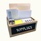 Homeroots 12" Organic Natural Wood Stacking Milk Crate with Chalkboard Side 471940 - alternate 3