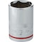Channellock 1/2'' Drive 3/4'' 6-Point Shallow Standard Socket 302769 - alternate 1
